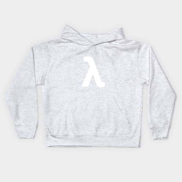 Lambda -- Computer Science Kids Hoodie by azhenley